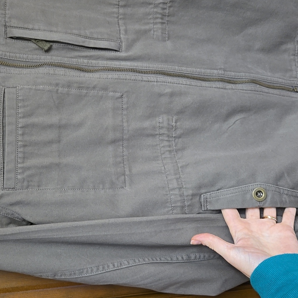 Garnet Hill Organic Cotton Cargo Jacket - Picture 6 of 11